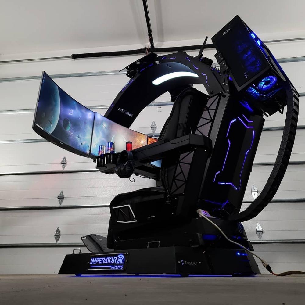 Office Furniture - Игровое кресло-кокпит CES Hot Imperator Works