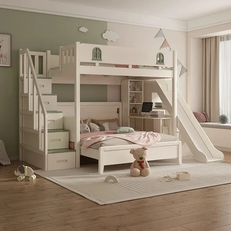King Size Bed Frame With Storage Drawers - Ящики для хранения, двухъярусные кровати, скандинавская