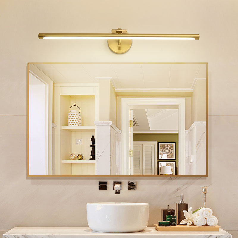 Dressing Table Vanity With Lighted Mirror - Цельномедные светодиодные светильники для зеркала в