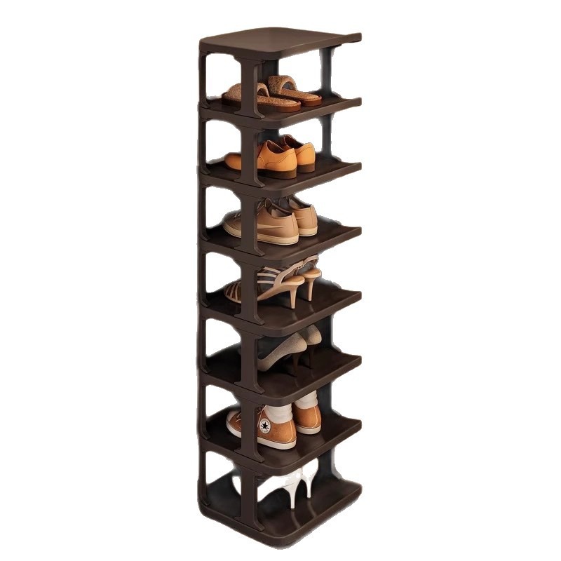 Shoe Rack Cabinet Narrow Entryway - Вертикальная узкая многоярусная полка для обуви,