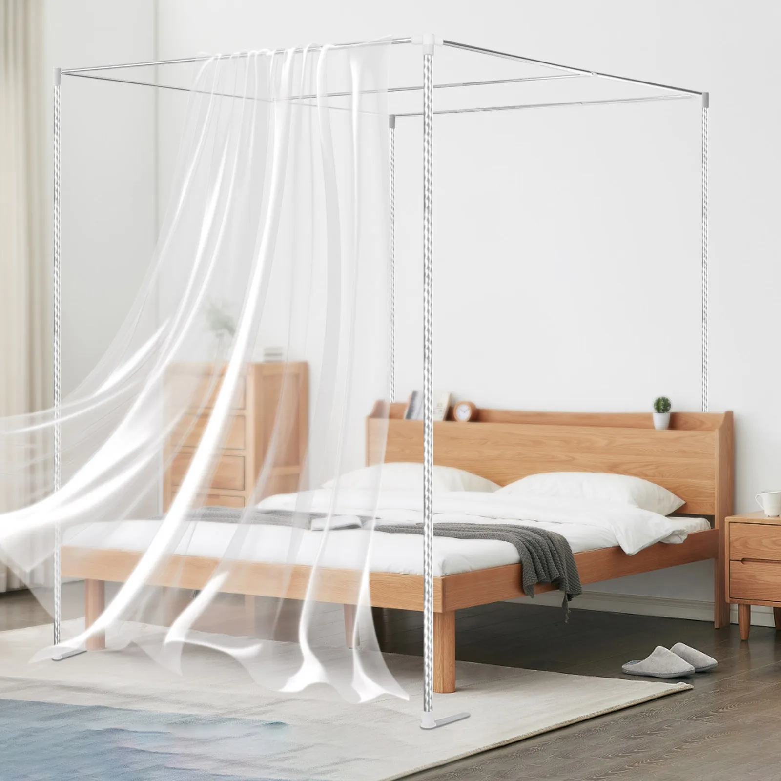 Металлическая опора для балдах – обзор и цена Canopy Bed Frame Metal Queen