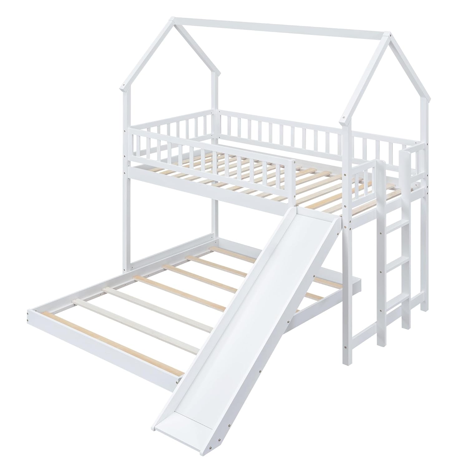 Двухъярусная кровать с лестниц – обзор и цена Bunk Bed With Stairs And Slide