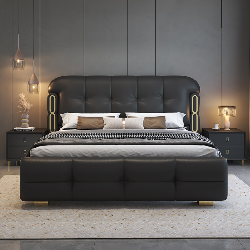 Современная роскошная деревянн – обзор и цена King Size Bed Frame With Storage Drawers