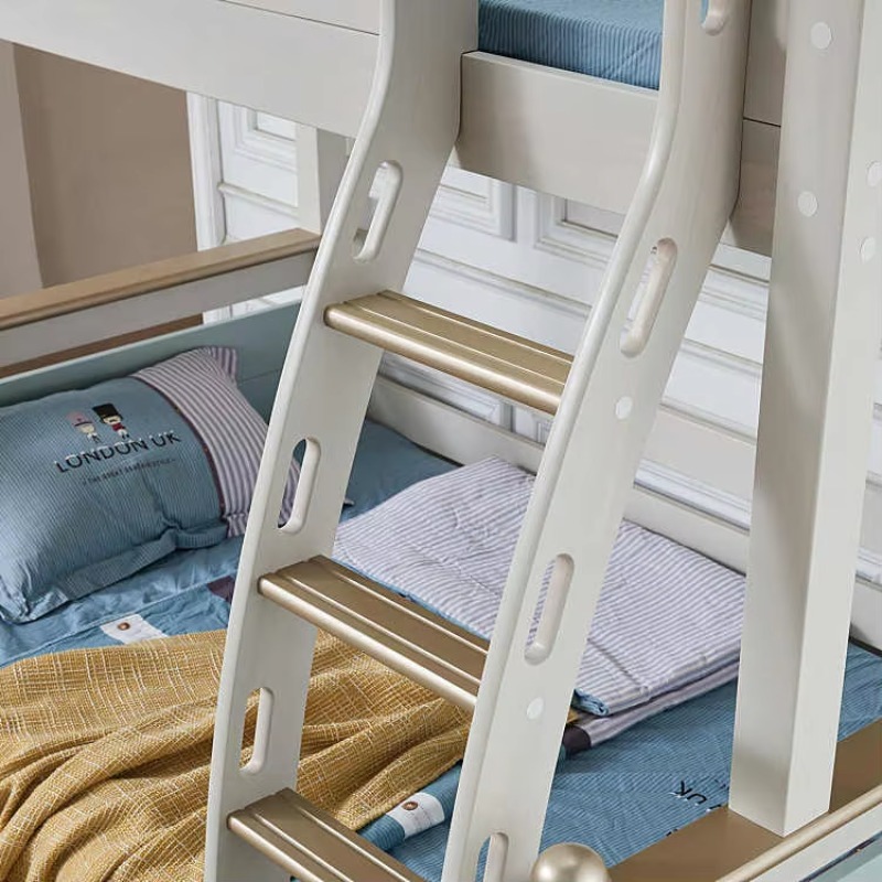 Современная простая многофункц – обзор и цена Bunk Bed With Stairs And Slide
