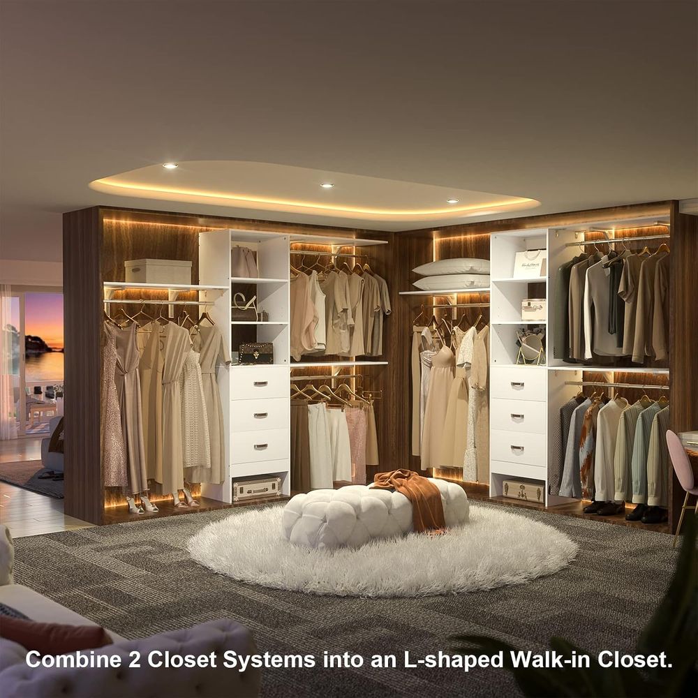 Система хранения 8T, 96-дюймов – обзор и цена Bedroom Furniture