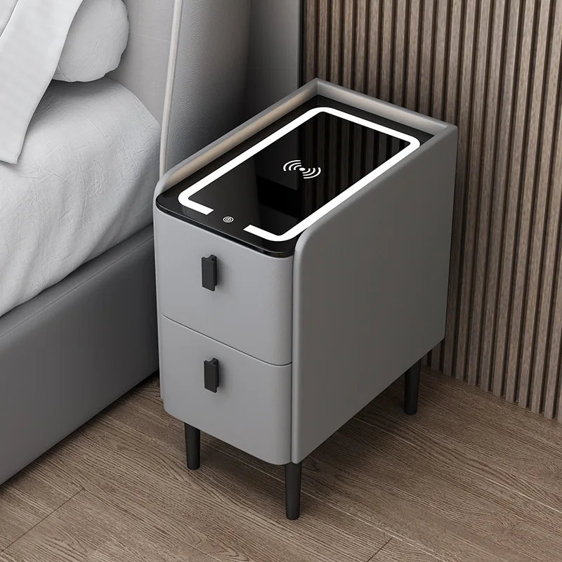Прикроватная тумбочка в сканди – обзор и цена Solid Wood Nightstand 2 Drawers