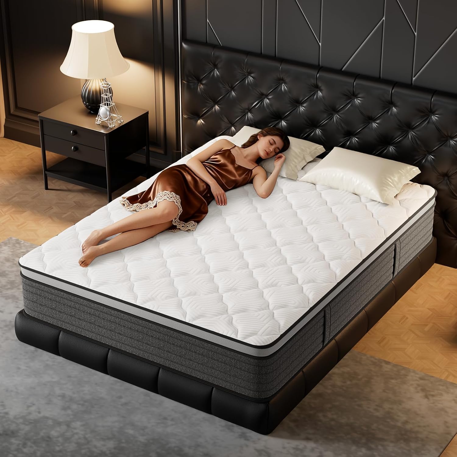 Матрас Queen 12 дюймов, гибрид – обзор и цена Memory Foam Mattress In A Box Queen
