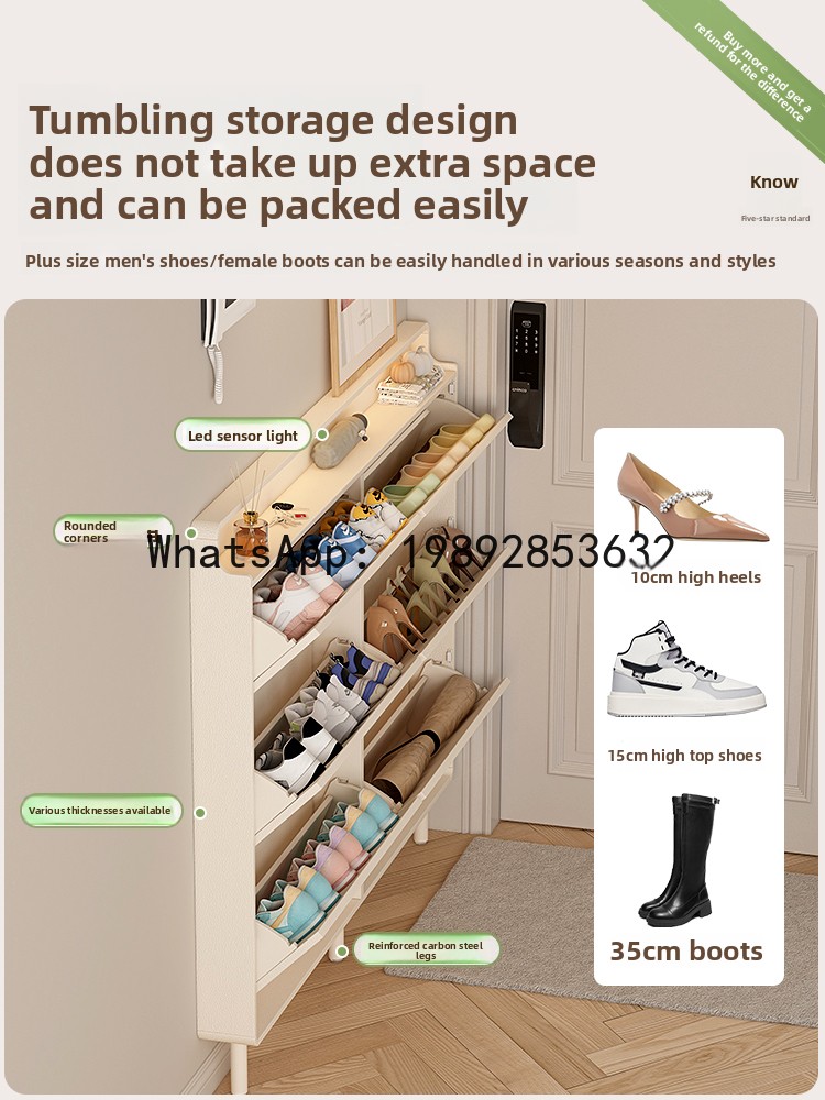 LYY шкаф для обуви для домашне – обзор и цена Shoe Rack Cabinet Narrow Entryway