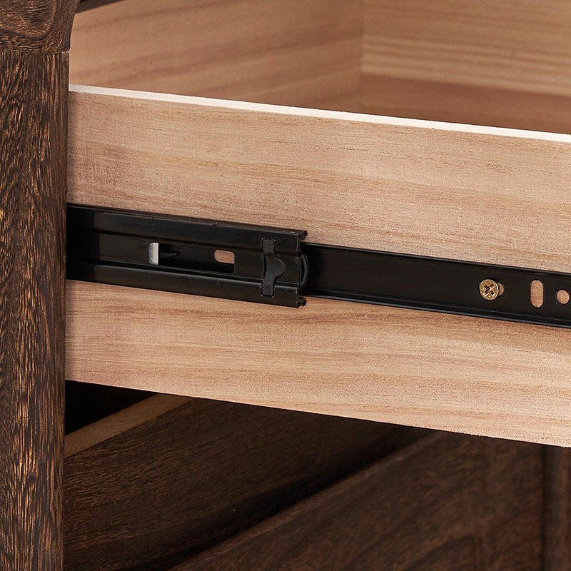 Прикроватная тумба из массива  – обзор и цена Solid Wood Nightstand 2 Drawers