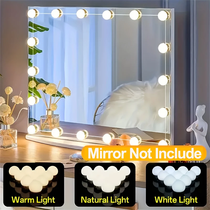 Комплект голливудских светильн – обзор и цена Dressing Table Vanity With Lighted Mirror
