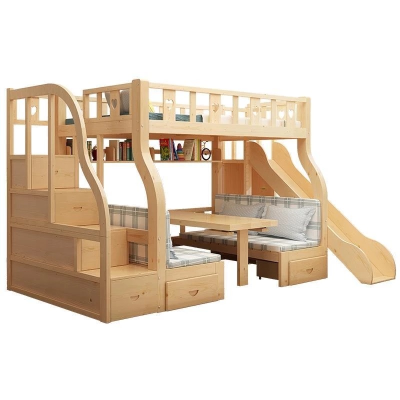 -Багатофункциональная двухъяру – обзор и цена Bunk Bed With Stairs And Slide