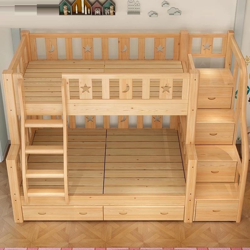 -Багатофункциональная двухъяру – обзор и цена Bunk Bed With Stairs And Slide