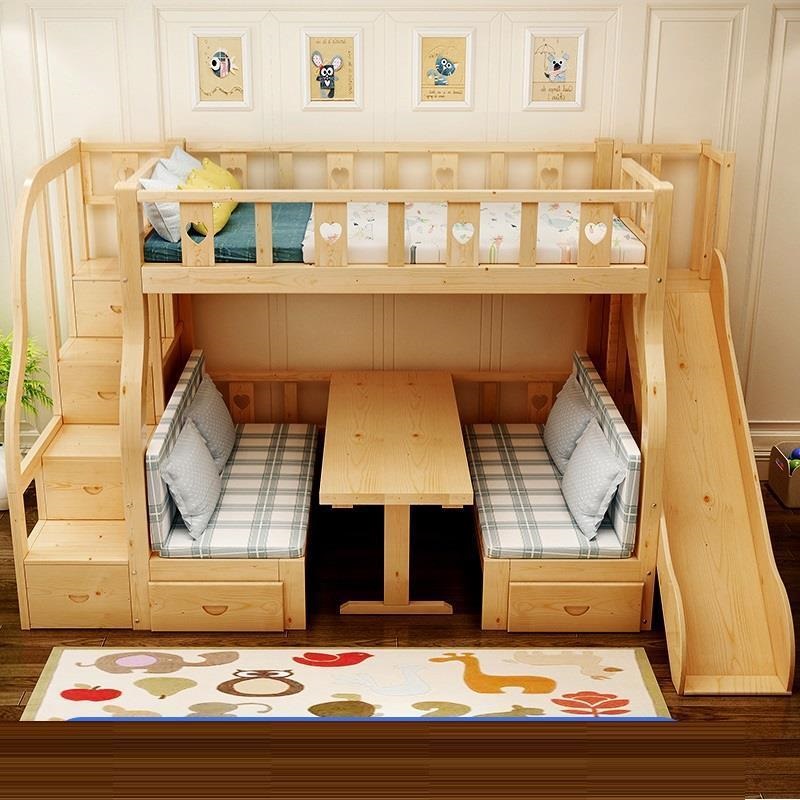 -Багатофункциональная двухъяру – обзор и цена Bunk Bed With Stairs And Slide