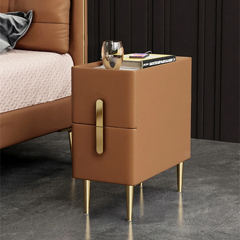 Однотонная деревянная прикрова – обзор и цена Solid Wood Nightstand 2 Drawers