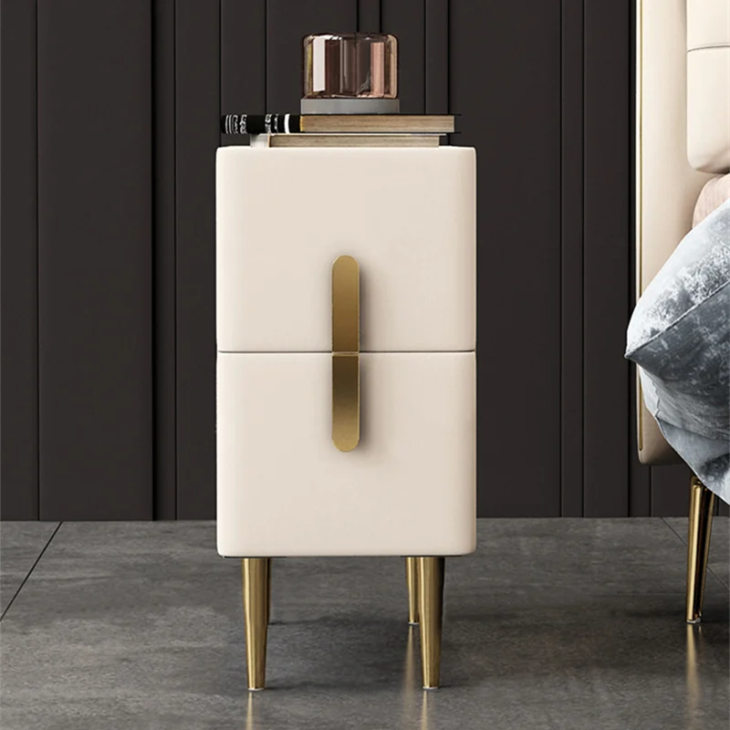 Однотонная деревянная прикрова – обзор и цена Solid Wood Nightstand 2 Drawers
