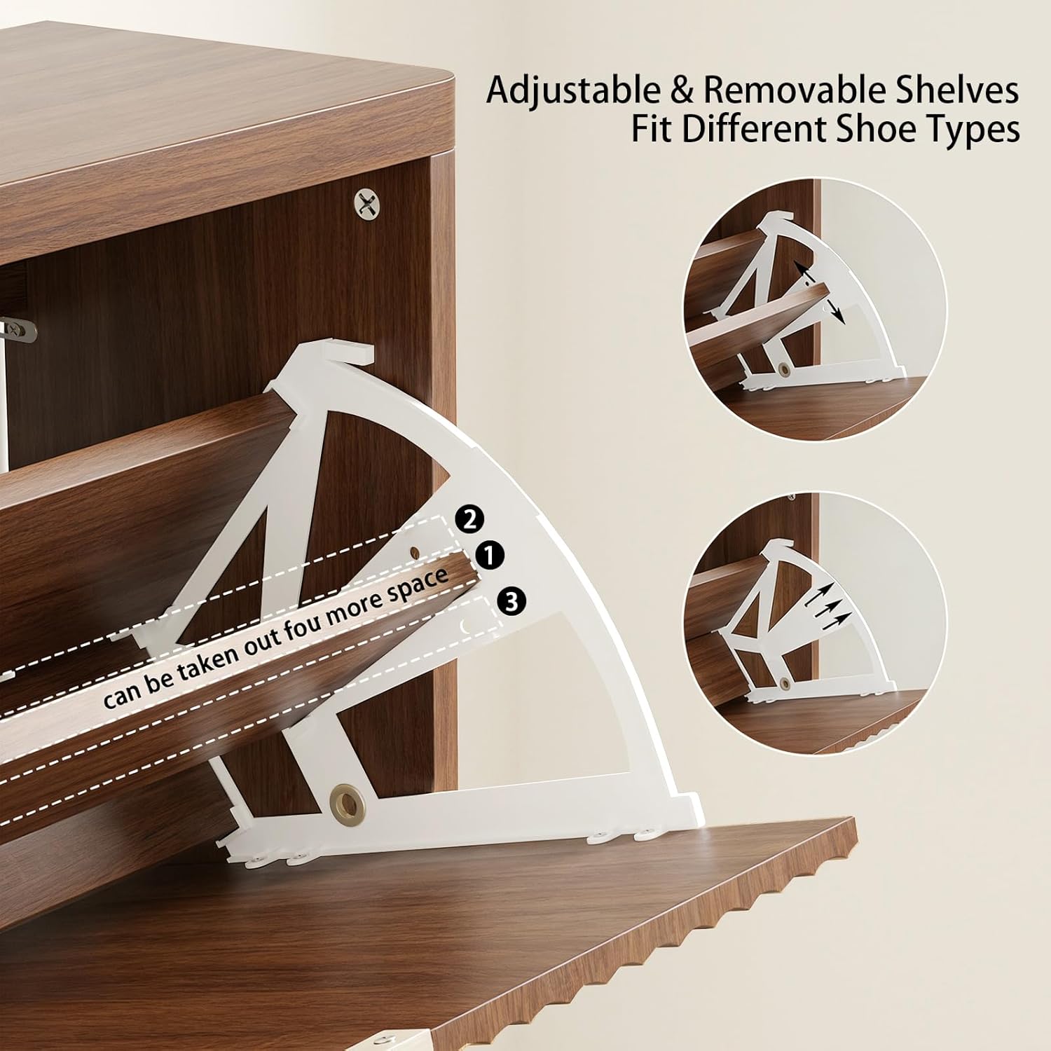 Шкаф для обуви с 4 откидными я – обзор и цена Shoe Rack Cabinet Narrow Entryway