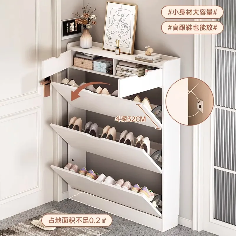 Тумба для обуви из массива дер – обзор и цена Shoe Rack Cabinet Narrow Entryway
