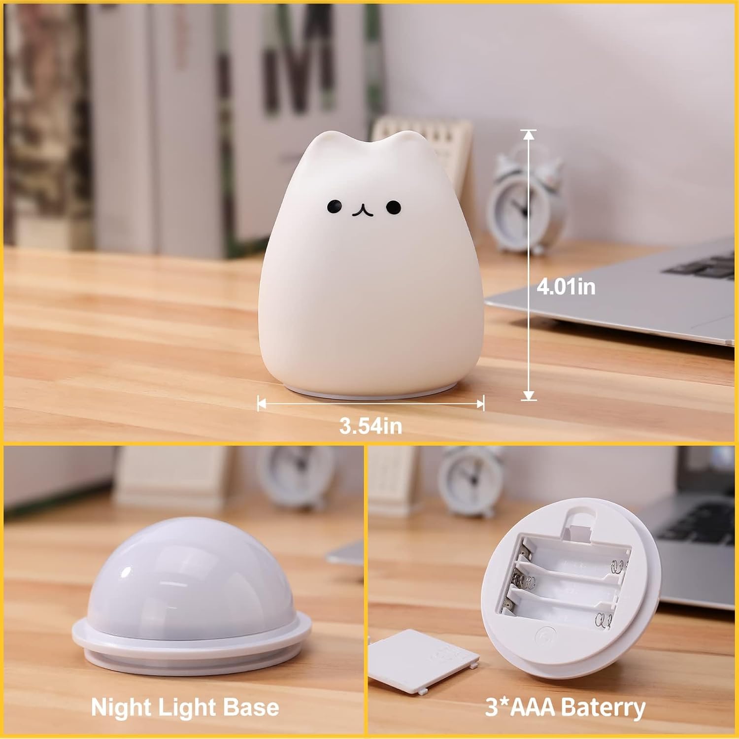 Милый ночник в виде котика с R – обзор и цена Floating Nightstand With Led Light