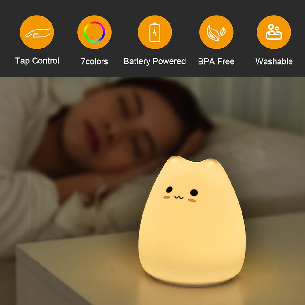 Милый ночник в виде котика с R – обзор и цена Floating Nightstand With Led Light