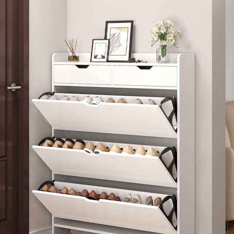 Двухуровневый деревянный орган – обзор и цена Shoe Rack Cabinet Narrow Entryway