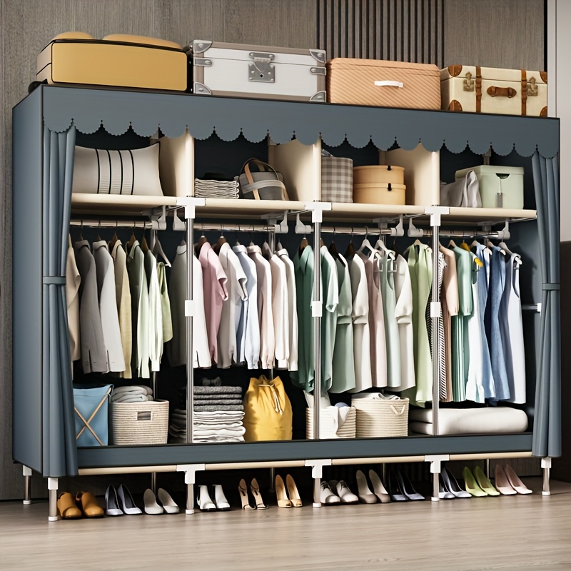 Портативный органайзер для шка – обзор и цена Wardrobe Closet Portable Fabric Cover