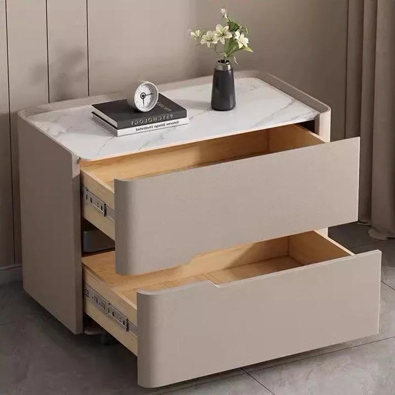 Скандинавский современный ночн – обзор и цена Solid Wood Nightstand 2 Drawers