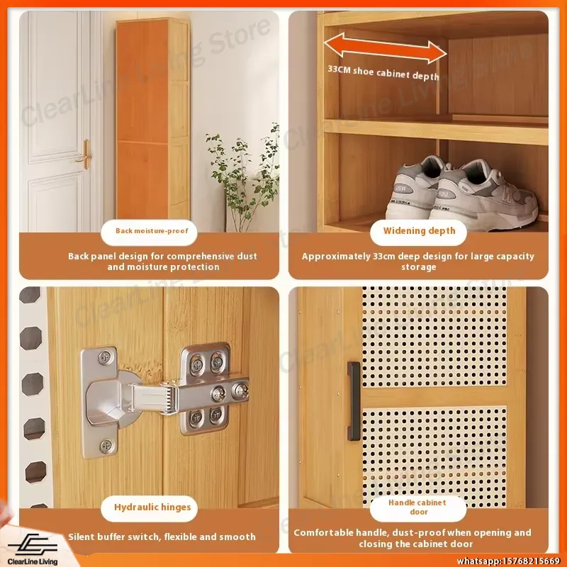 Современная многоярусная обувн – обзор и цена Shoe Rack Cabinet Narrow Entryway