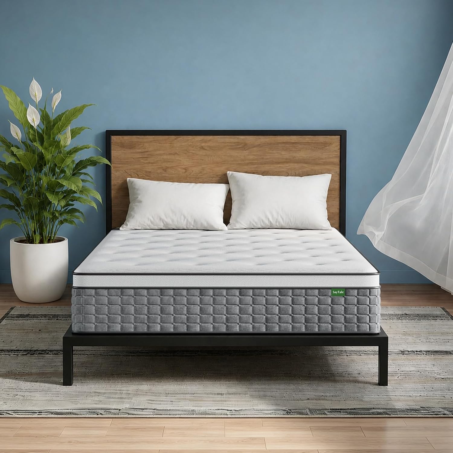 Матрас Queen, 12-дюймовый гибр – обзор и цена Memory Foam Mattress In A Box Queen