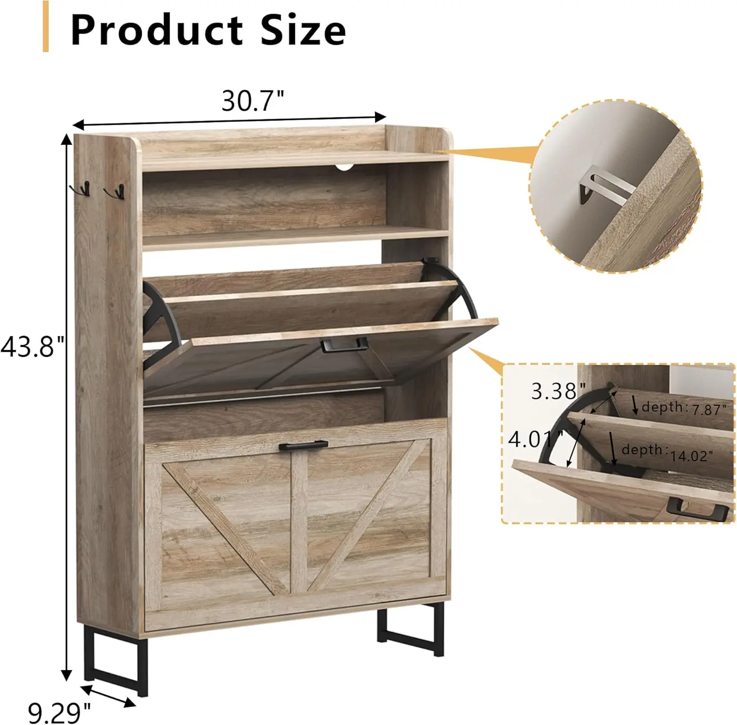 Шкаф для обуви с 2 откидными я – обзор и цена Shoe Rack Cabinet Narrow Entryway