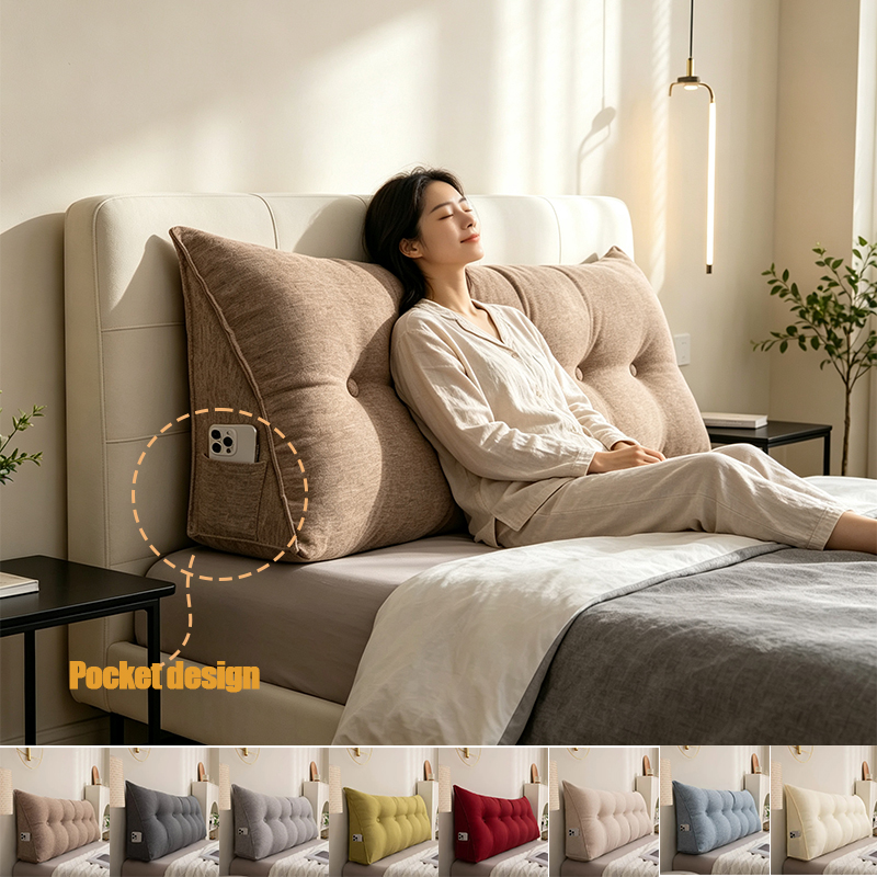 Большая подушка для изголовья  – обзор и цена Headboard Cushion Backrest Tatami