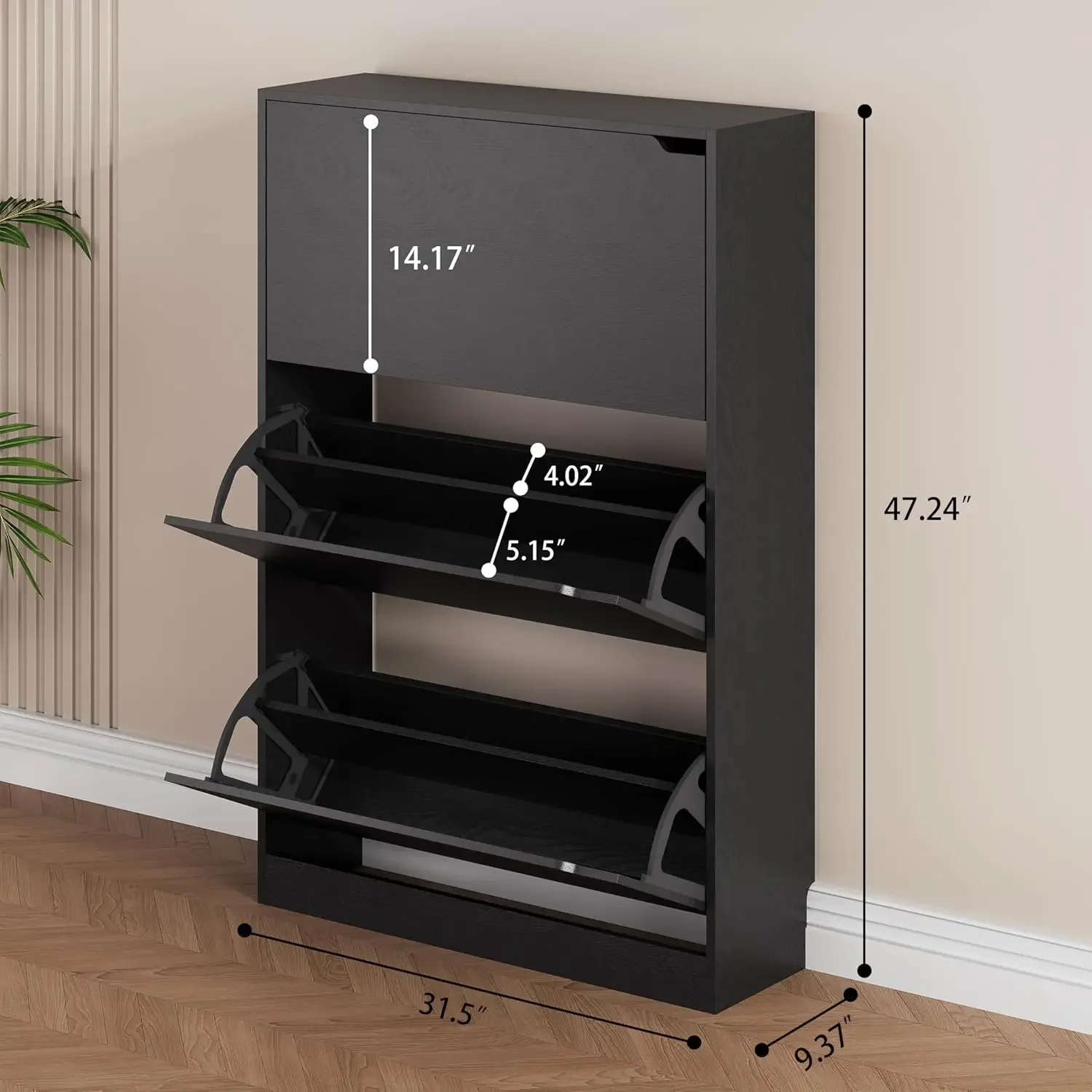 Тумба для хранения обуви, дере – обзор и цена Shoe Rack Cabinet Narrow Entryway
