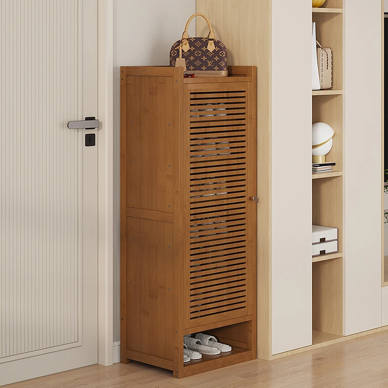 Узкая компактная обувница с дв – обзор и цена Shoe Rack Cabinet Narrow Entryway